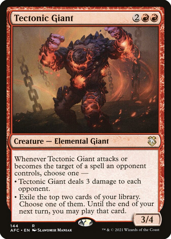 Tectonic Giant - Magic: The Gathering