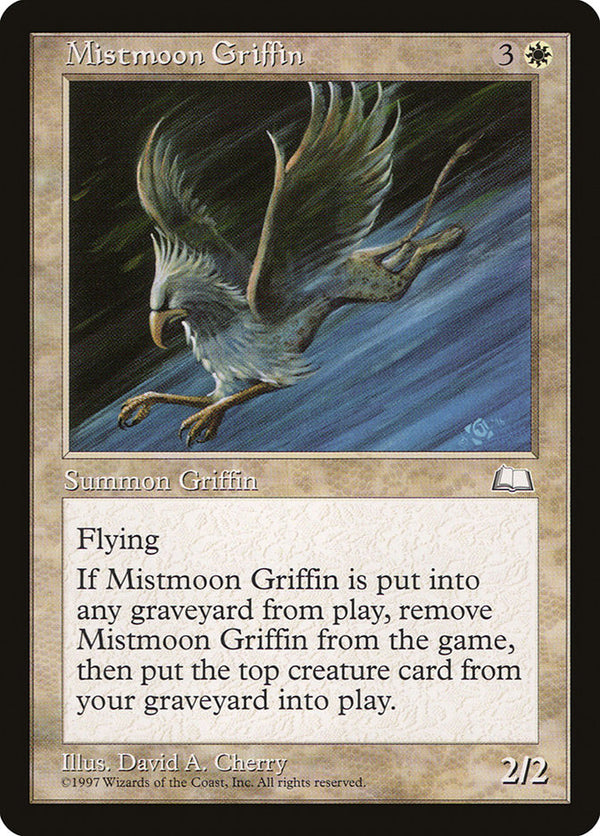 Mistmoon Griffin - Magic: The Gathering