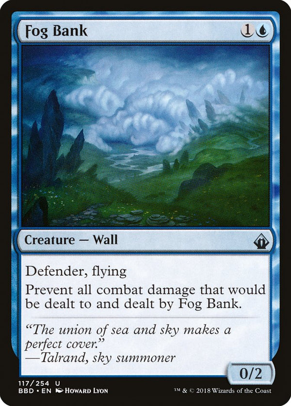 Fog Bank - Magic: The Gathering