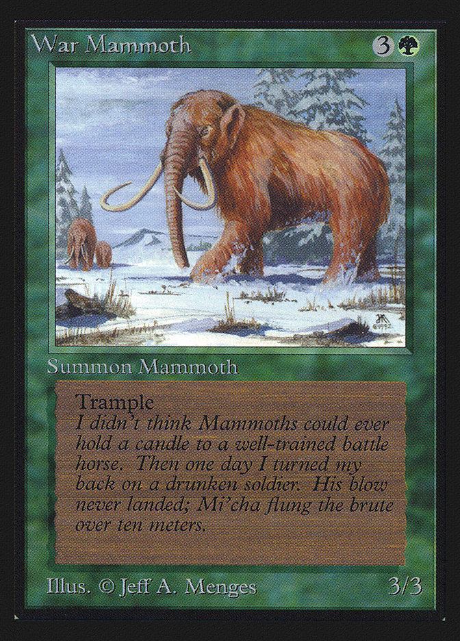 War Mammoth (IE)