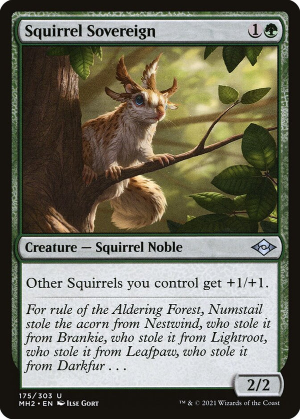 Squirrel Sovereign - Magic: The Gathering