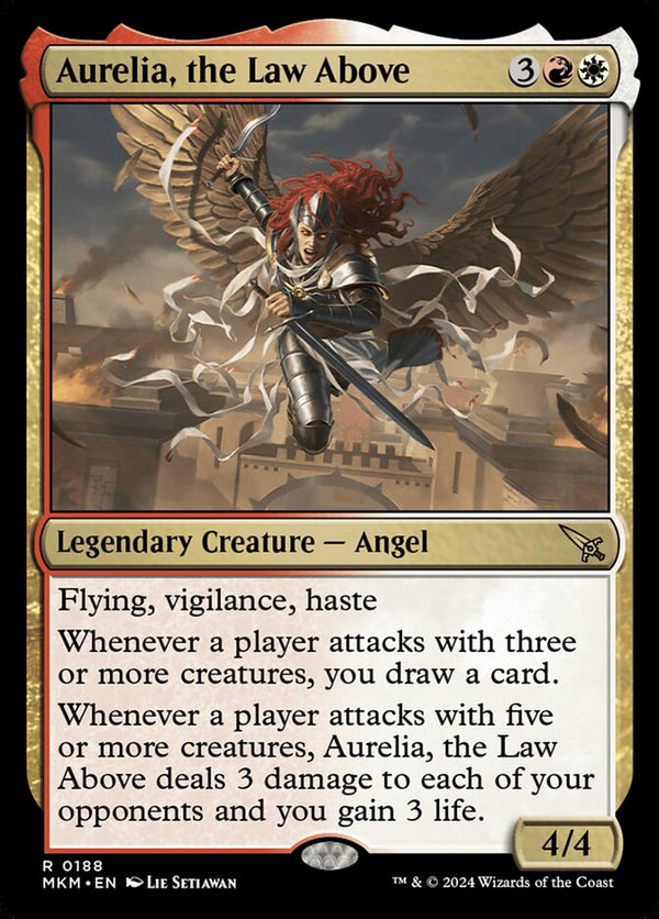 Aurelia, the Law Above - Magic: The Gathering