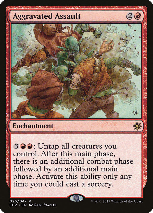 Aggravated Assault - Magic: The Gathering