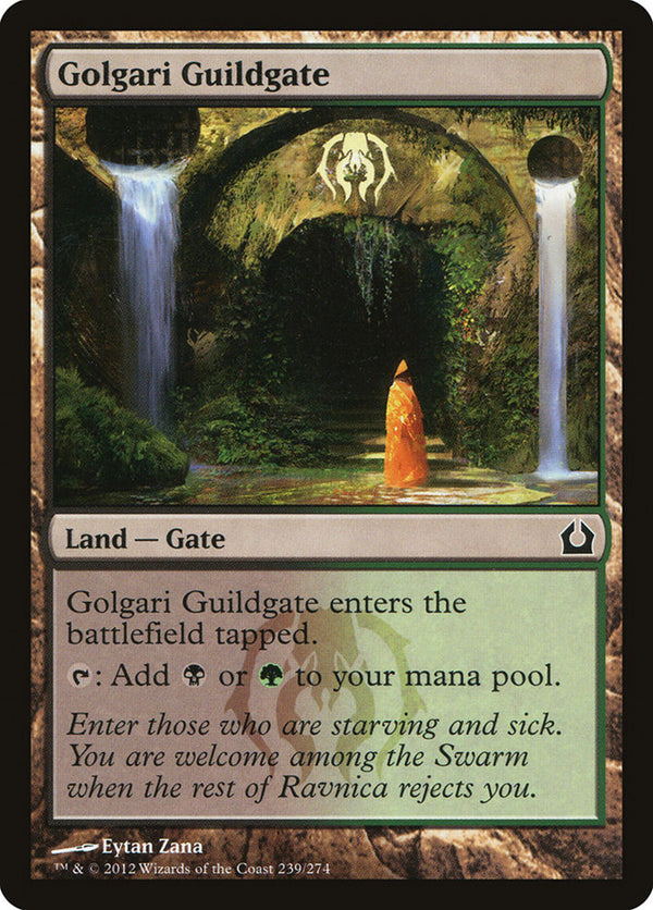 Golgari Guildgate - Magic: The Gathering