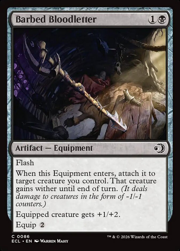 Barbed Bloodletter - Magic: The Gathering