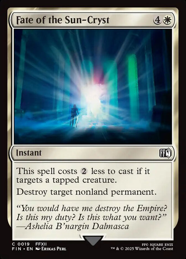 Fate of the Sun-Cryst - Magic: The Gathering