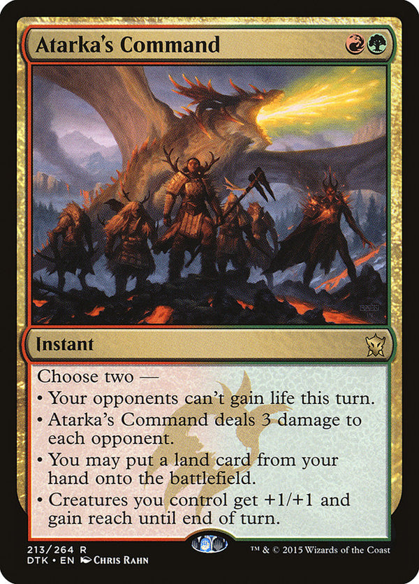Atarka's Command - Magic: The Gathering