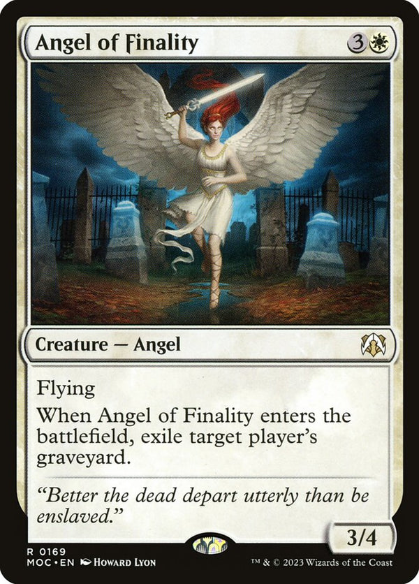 Angel of Finality - Magic: The Gathering