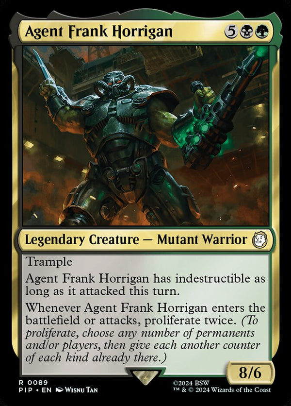 Agent Frank Horrigan - Magic: The Gathering