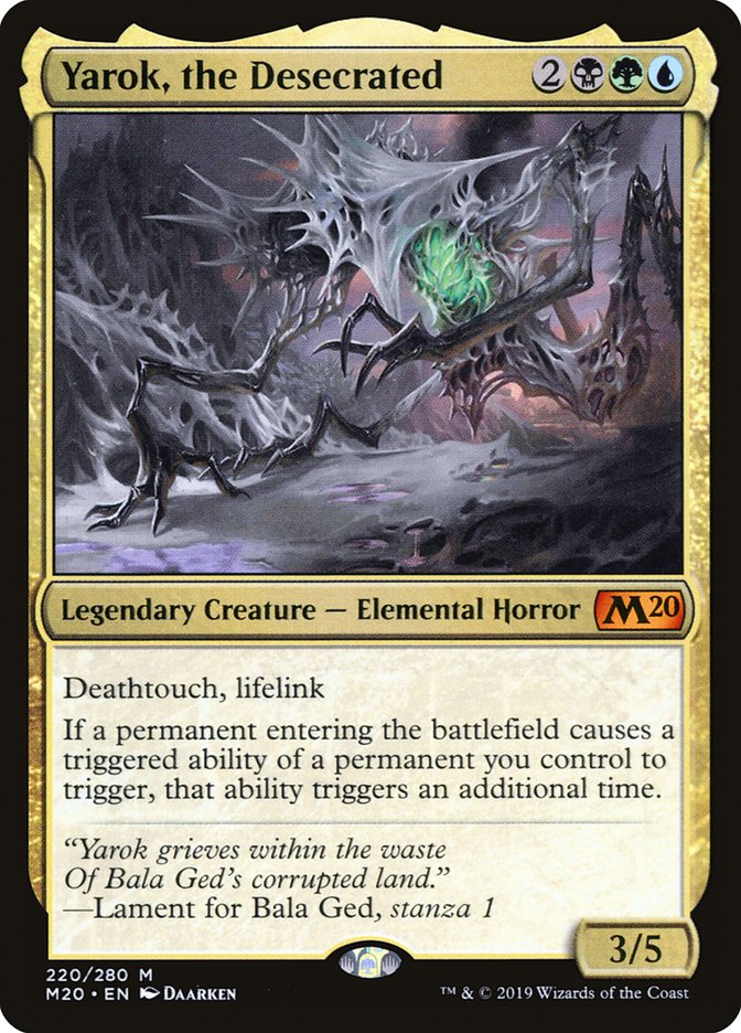 Yarok, the Desecrated [Core Set 2020]