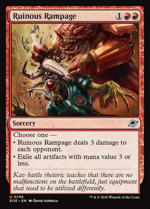 Ruinous Rampage - Magic: The Gathering