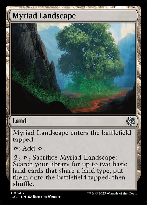 Myriad Landscape - Magic: The Gathering