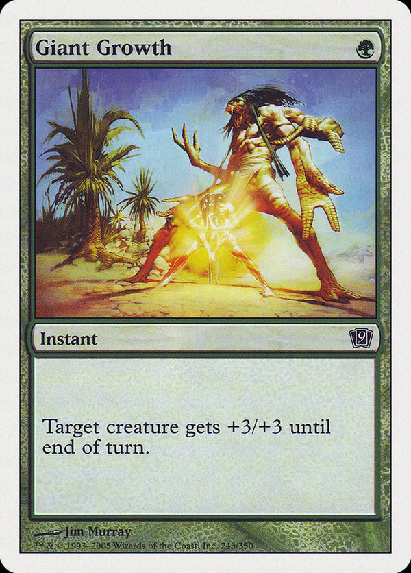Giant Growth - Magic: The Gathering