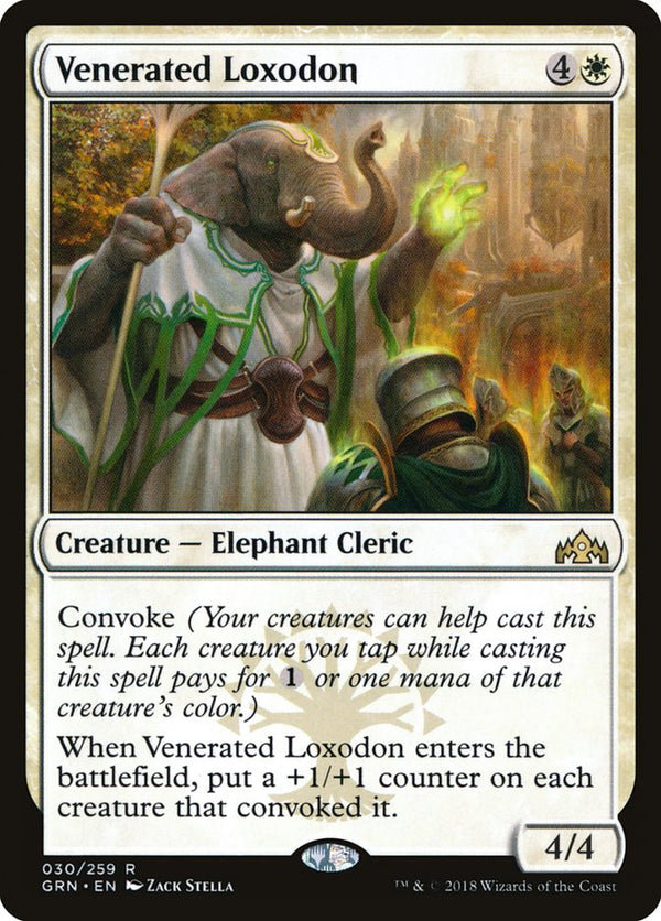 Venerated Loxodon - Magic: The Gathering