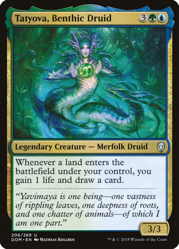 Tatyova, Benthic Druid - Magic: The Gathering