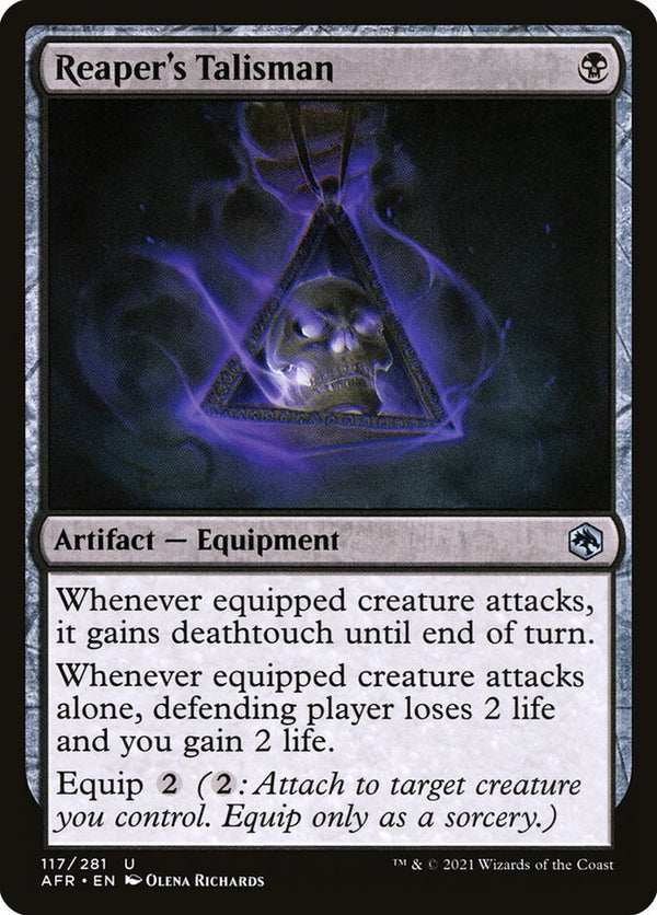 Reaper's Talisman - Magic: The Gathering