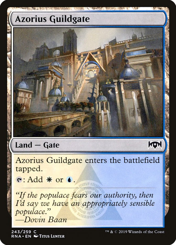 Azorius Guildgate (243) - Magic: The Gathering
