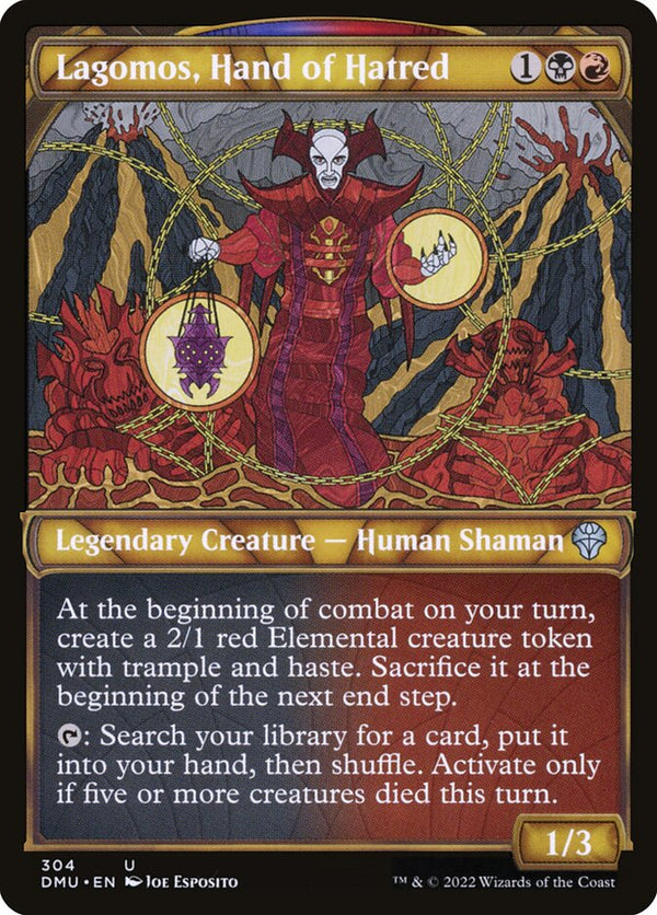 Lagomos, Hand of Hatred (Showcase) - Magic: The Gathering