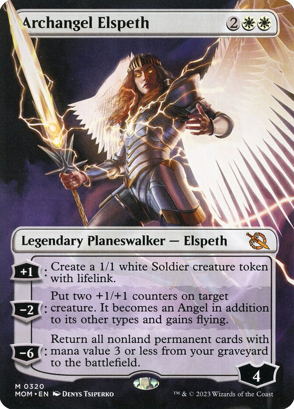 Archangel Elspeth (Borderless) - Magic: The Gathering