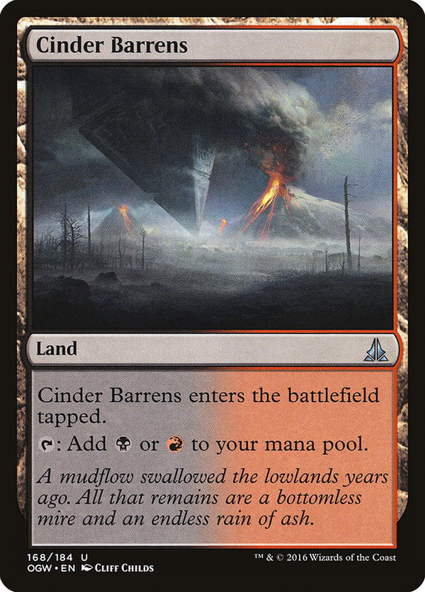 Cinder Barrens - Magic: The Gathering