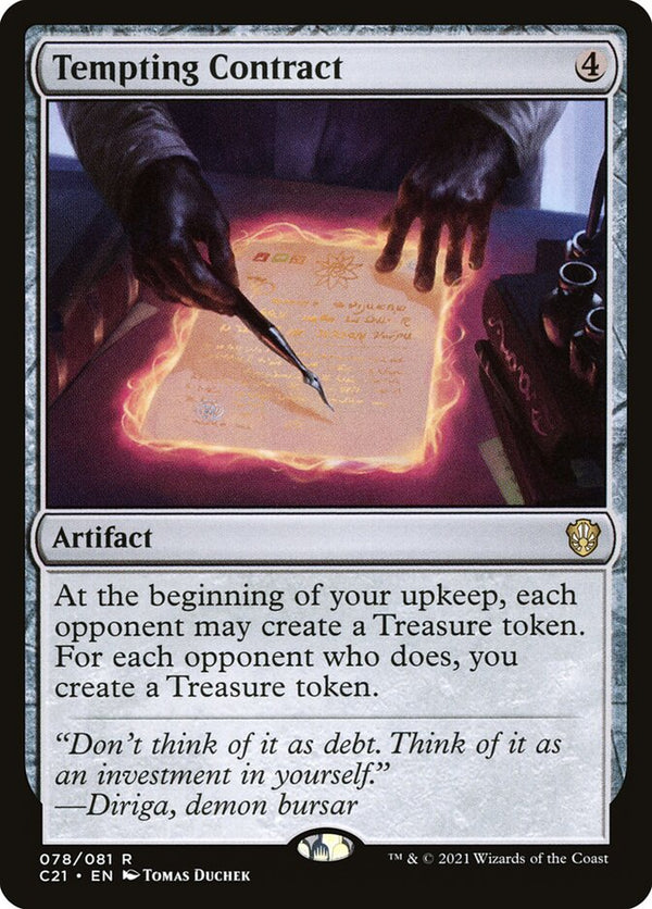 Tempting Contract - Magic: The Gathering