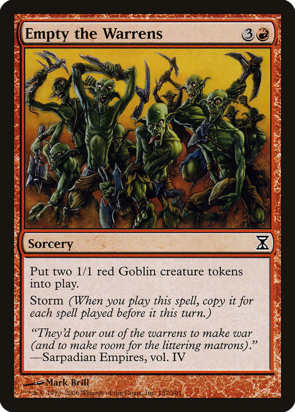 Empty the Warrens - Magic: The Gathering