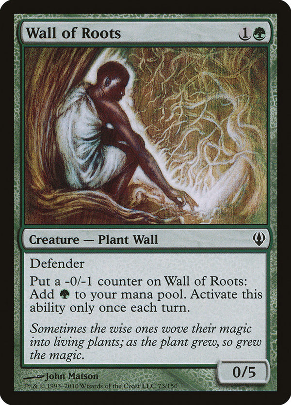 Wall of Roots - Magic: The Gathering