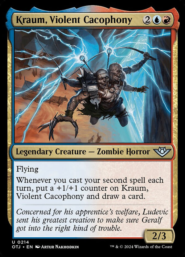 Kraum, Violent Cacophony - Magic: The Gathering