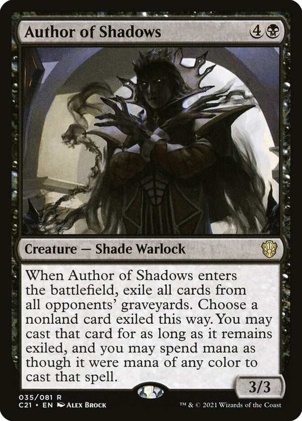 Author of Shadows - Magic: The Gathering
