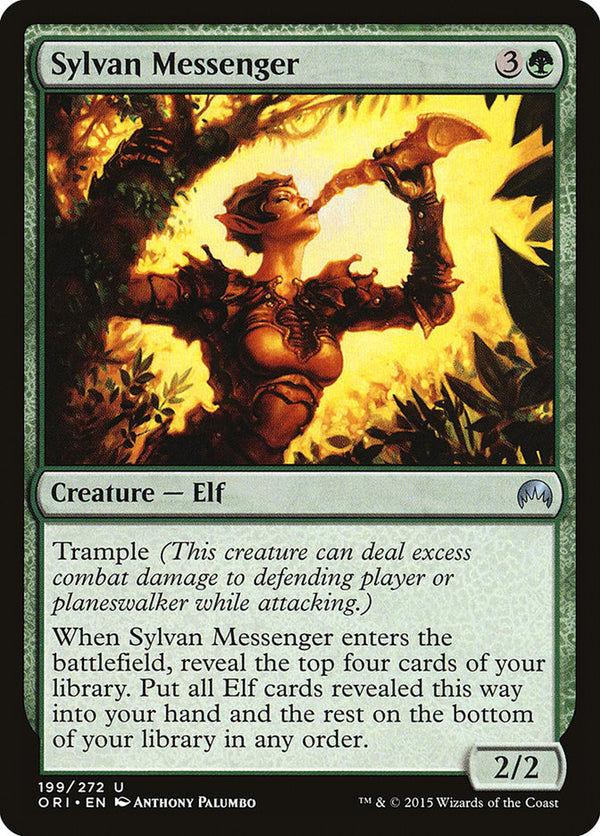 Sylvan Messenger - Magic: The Gathering