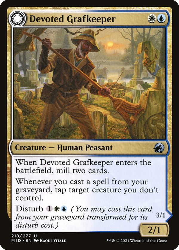 Devoted Grafkeeper - Magic: The Gathering