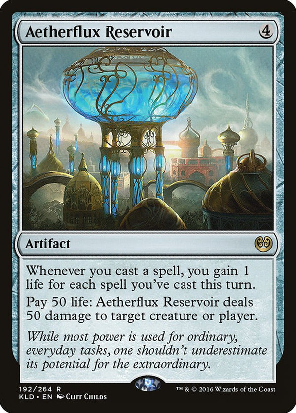Aetherflux Reservoir - Magic: The Gathering
