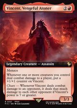 Vincent, Vengeful Atoner (Extended Art) - Magic: The Gathering