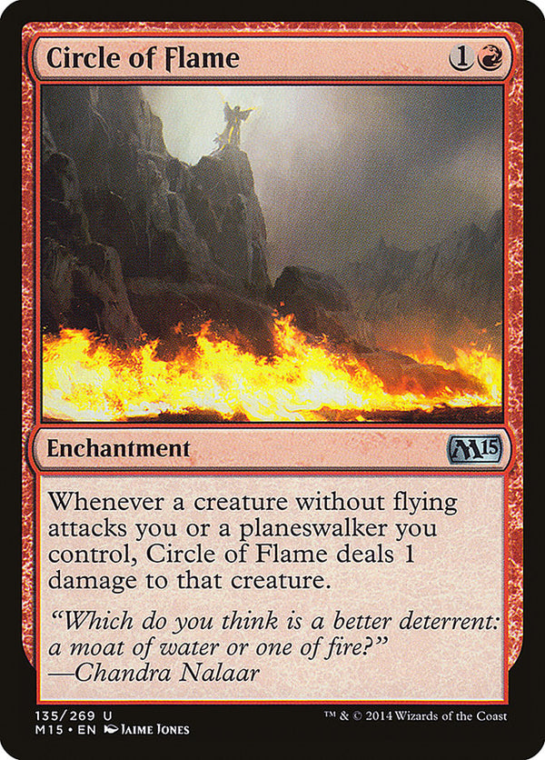 Circle of Flame - Magic: The Gathering