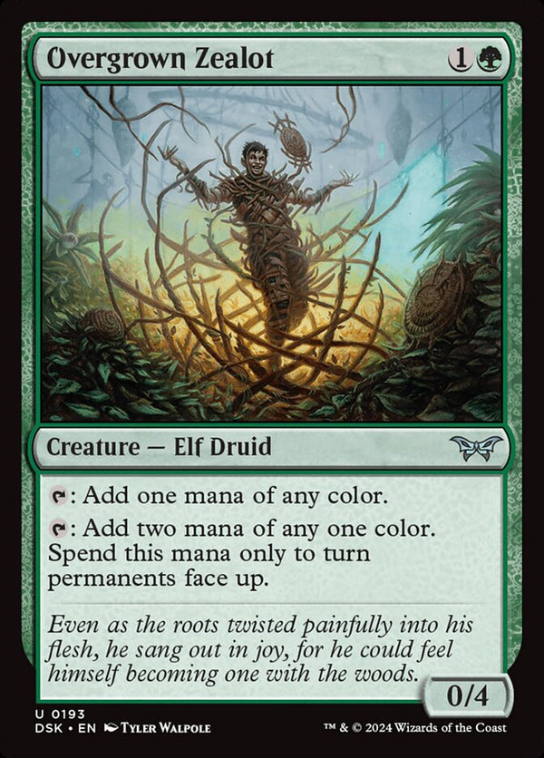 Overgrown Zealot - Magic: The Gathering
