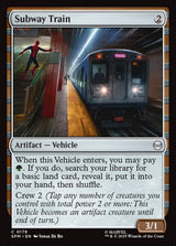 Subway Train - Magic: The Gathering