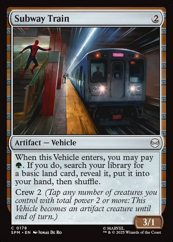 Subway Train - Magic: The Gathering