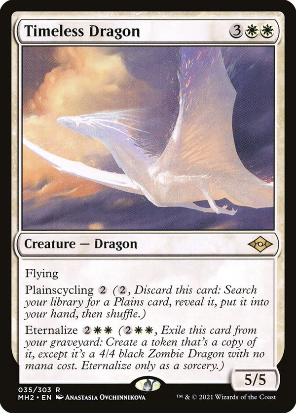 Timeless Dragon - Magic: The Gathering