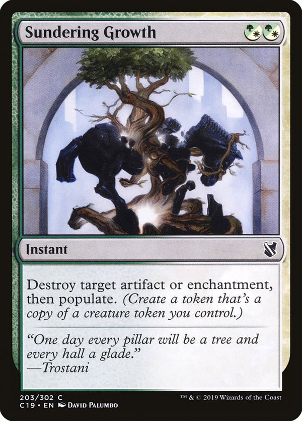 Sundering Growth - Magic: The Gathering