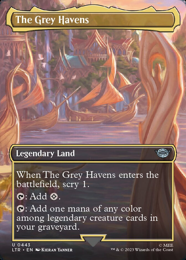 The Grey Havens (Borderless) - Magic: The Gathering