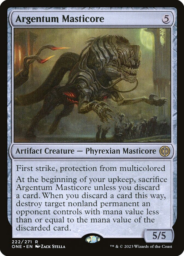 Argentum Masticore - Magic: The Gathering
