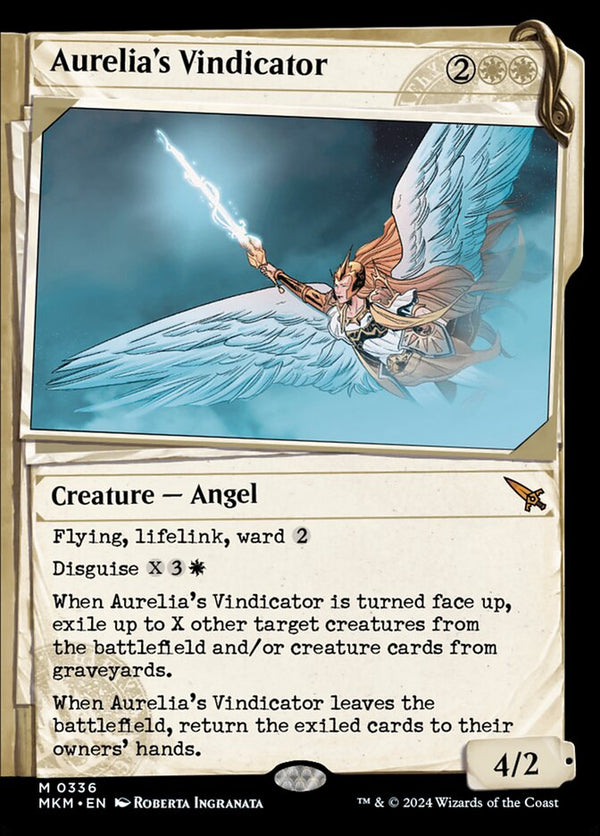 Aurelia's Vindicator (Showcase) - Magic: The Gathering