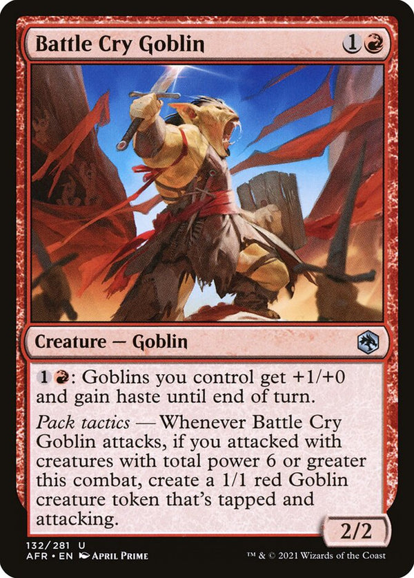 Battle Cry Goblin - Magic: The Gathering