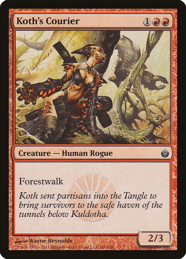 Koth's Courier - Magic: The Gathering