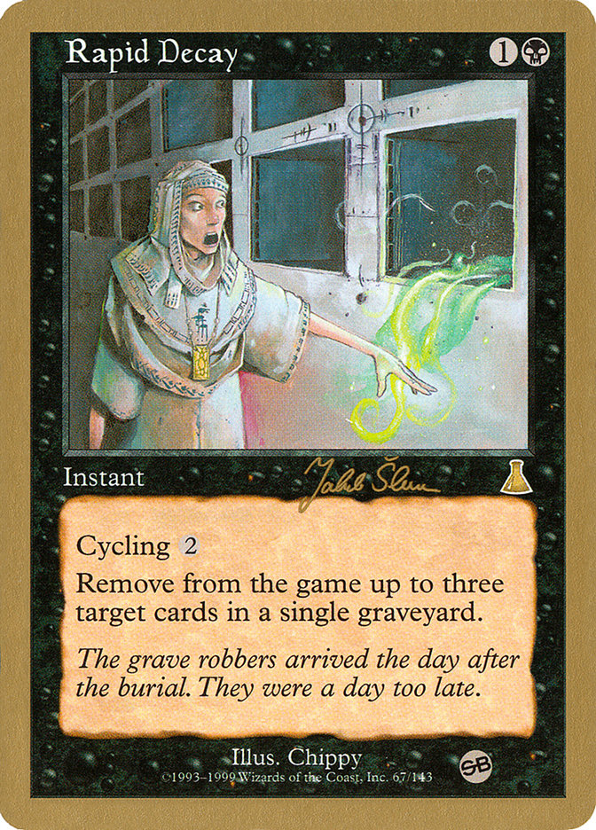 Rapid Decay - 1999 Jakub Slemr (UDS) (SB)