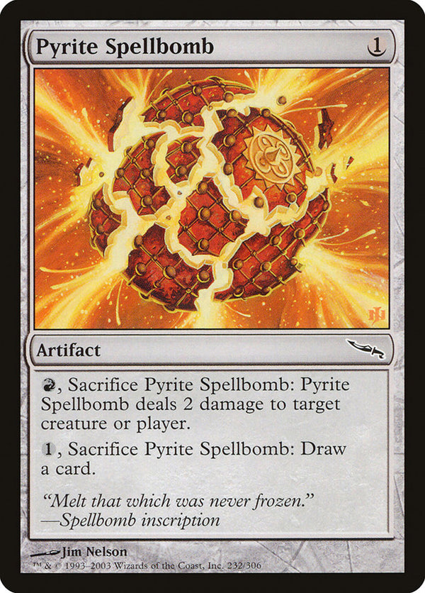 Pyrite Spellbomb - Magic: The Gathering