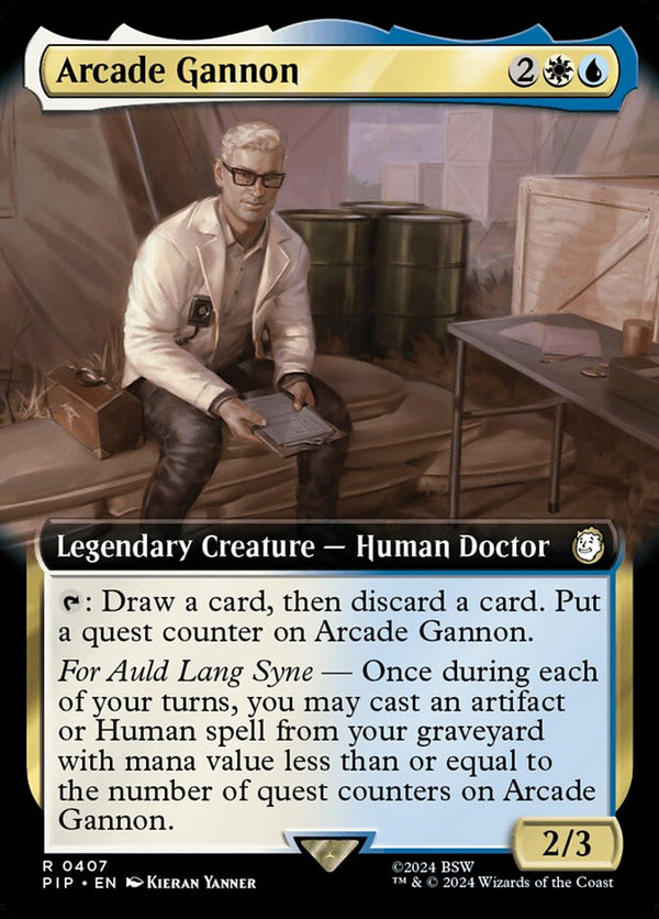 Arcade Gannon (Extended Art) - Magic: The Gathering