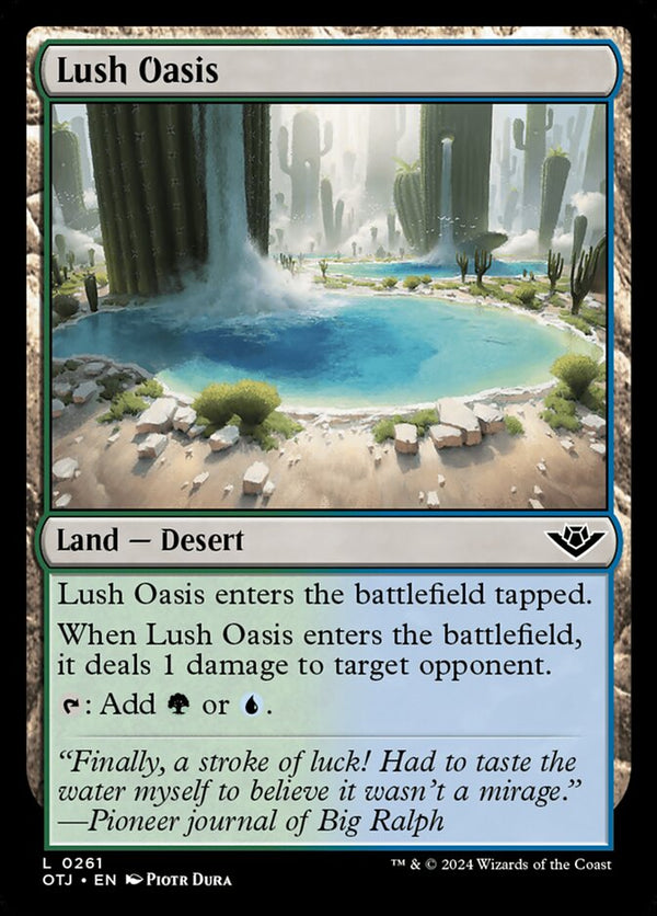 Lush Oasis - Magic: The Gathering