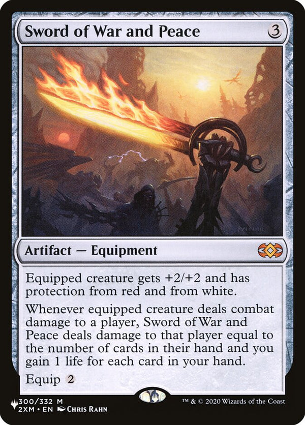 Sword of War and Peace - Magic: The Gathering