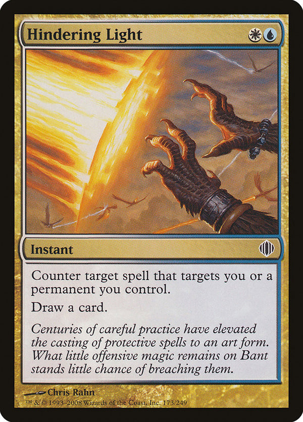 Hindering Light - Magic: The Gathering